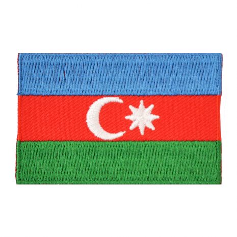 Azerbaijan flag badge