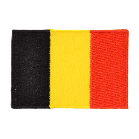 Belgian flag badge