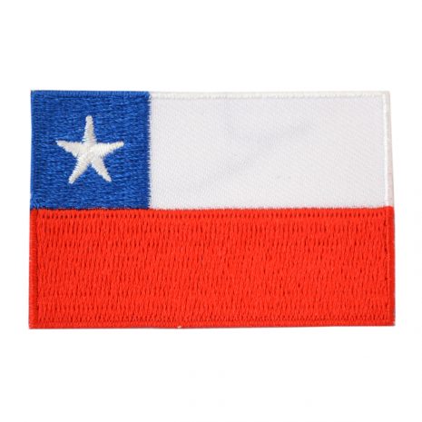 Chile flag badge