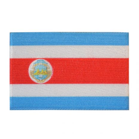 Costa Rica flag badge