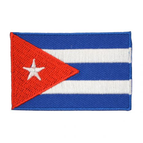 Cuba flag badge