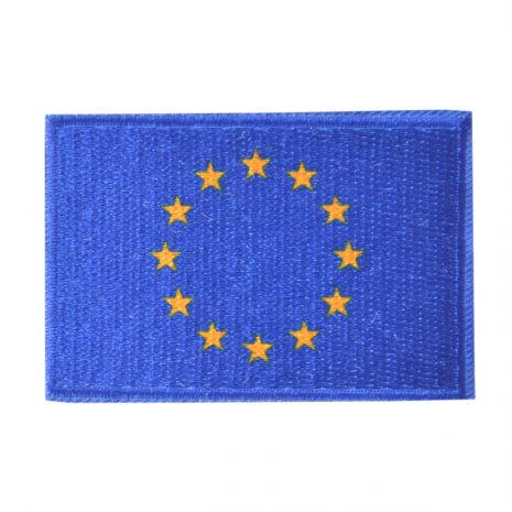 European Union flag badge