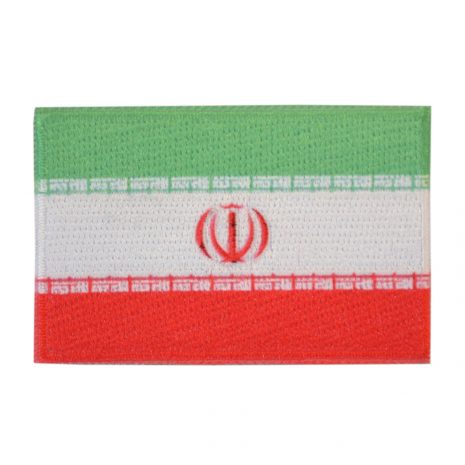 Iran flag badge