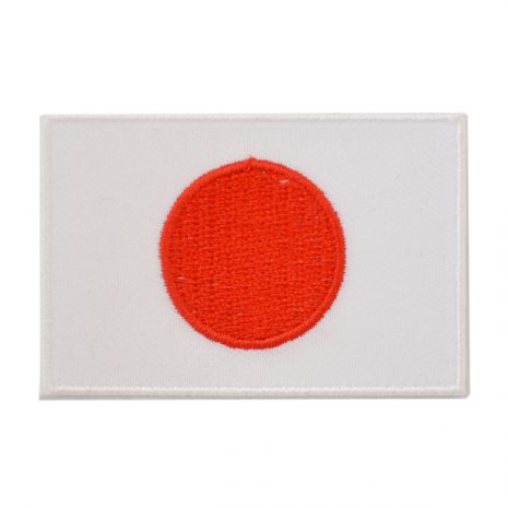 Japan flag badge