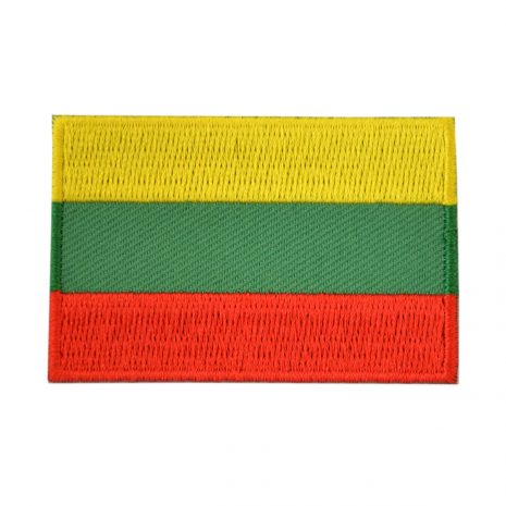Lithuania flag badge