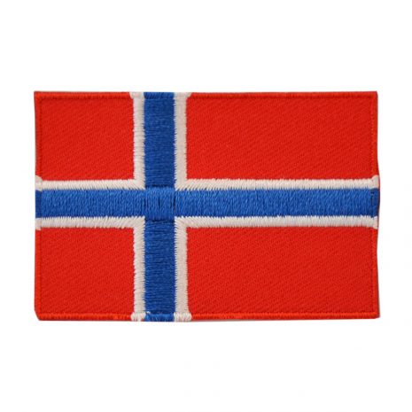 Norway flag badge