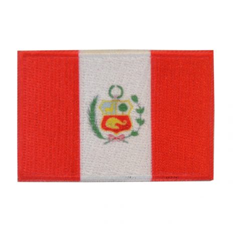 Peru flag badge