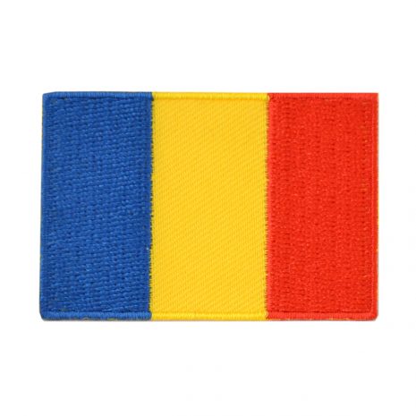 Romania flag badge
