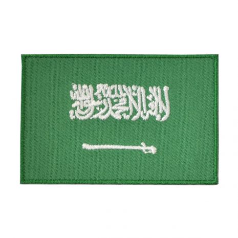 Saudi Arabia flag badge