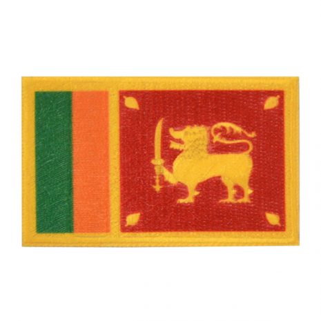 Sri Lanka flag badge