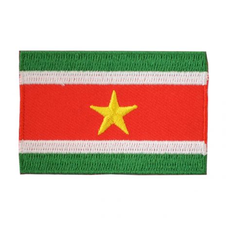 Suriname flag badge