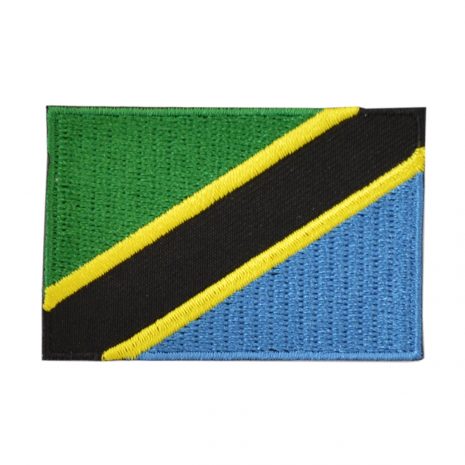 Tanzania flag badge
