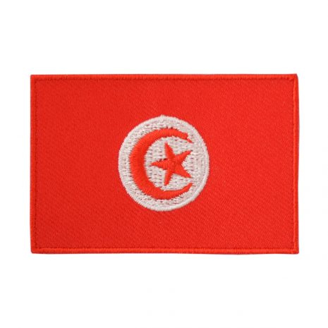 Tunisia flag badge