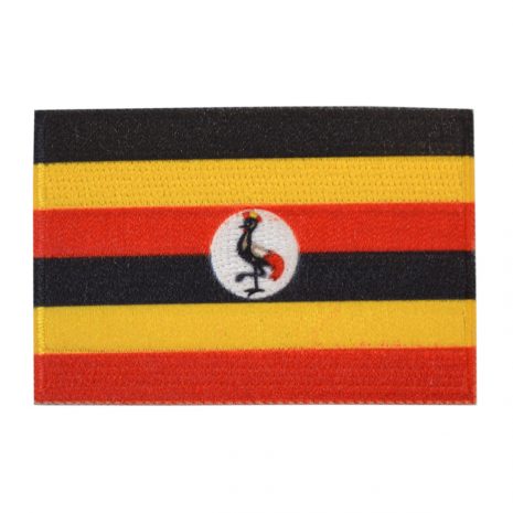 Uganda flag badge