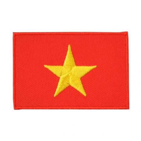Vietnam flag badge