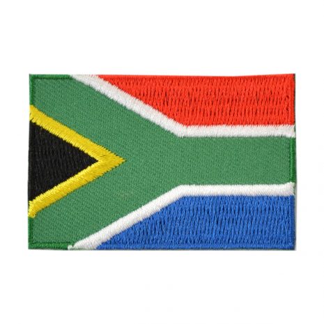 South Africa flag badge