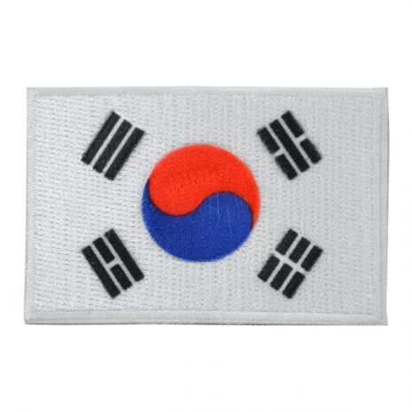 South Korea flag badge